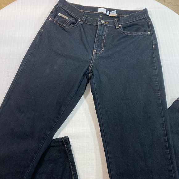 Black Calvin Klein Jeans Women's Size 8 - Picture 1 of 8